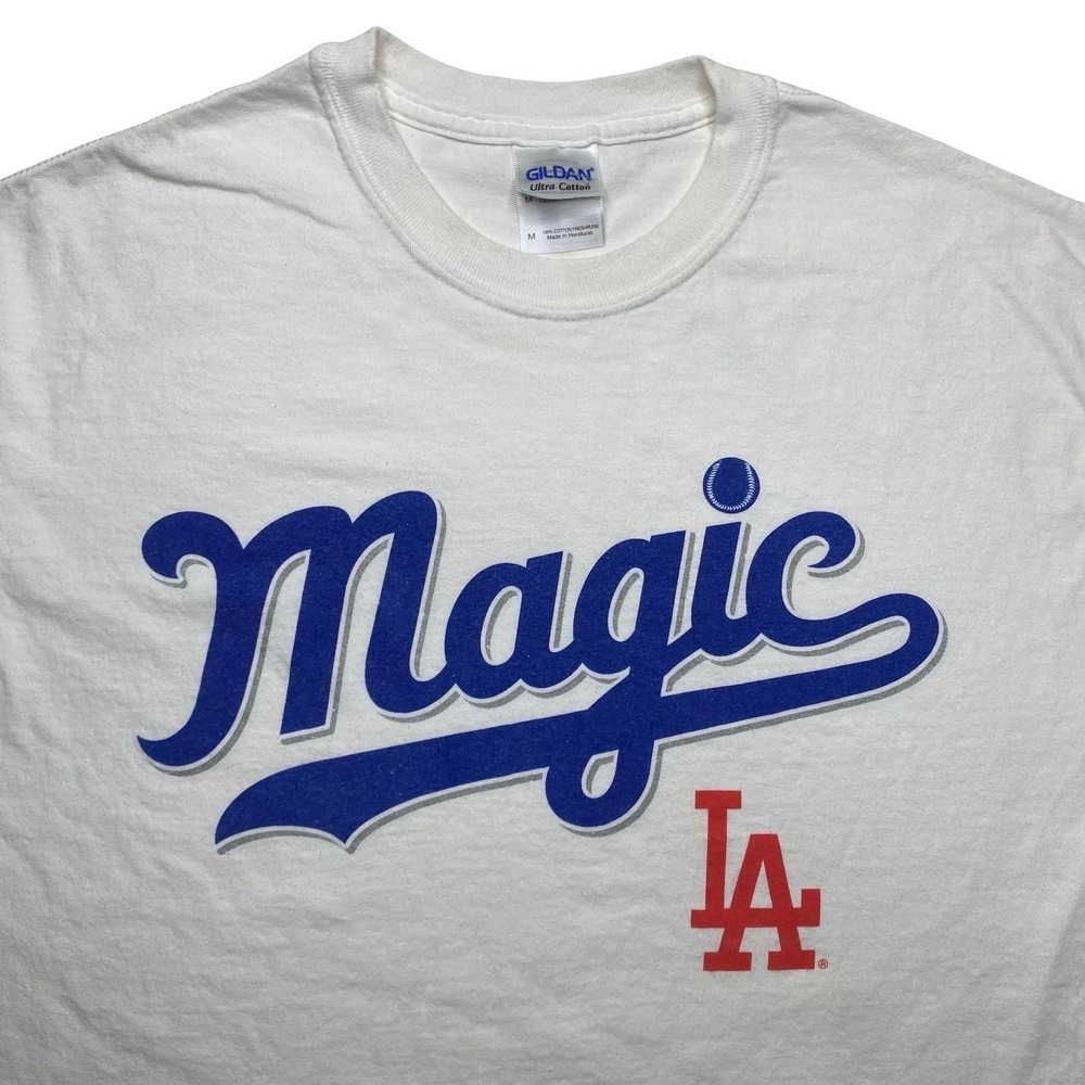 LA Dodgers x Magic Johnson promo shirt